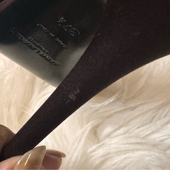 YSL Ava Sandals in Crepe Satin with Rhinestones - Picture 11 of 17